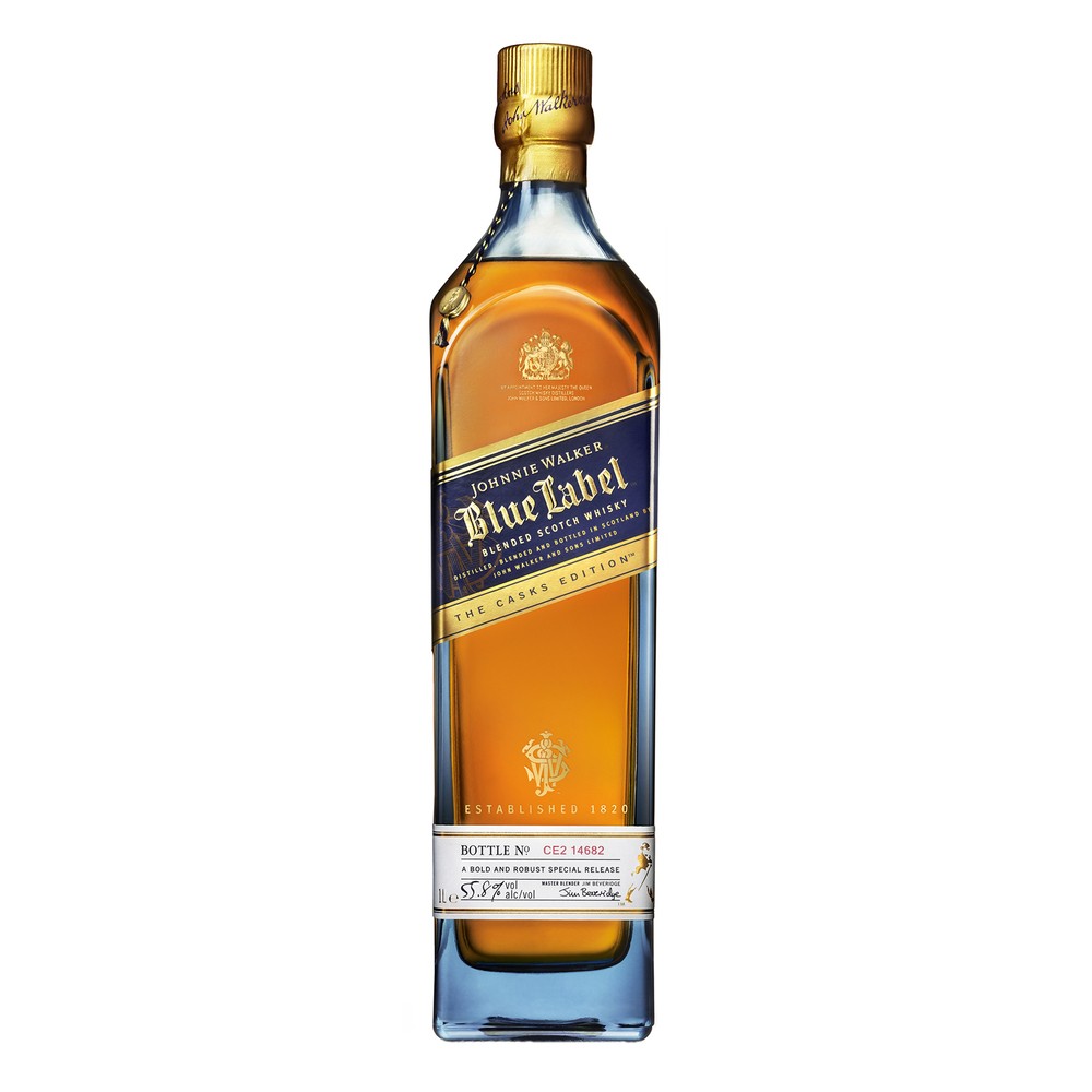 Johnnie Walker Blue Label The Cask Edition Blended Scotch ...